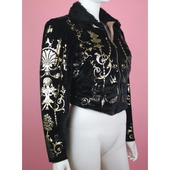 SOLD Vivienne Westwood Black Portrait Bomber 1990 - Picture 2 of 6